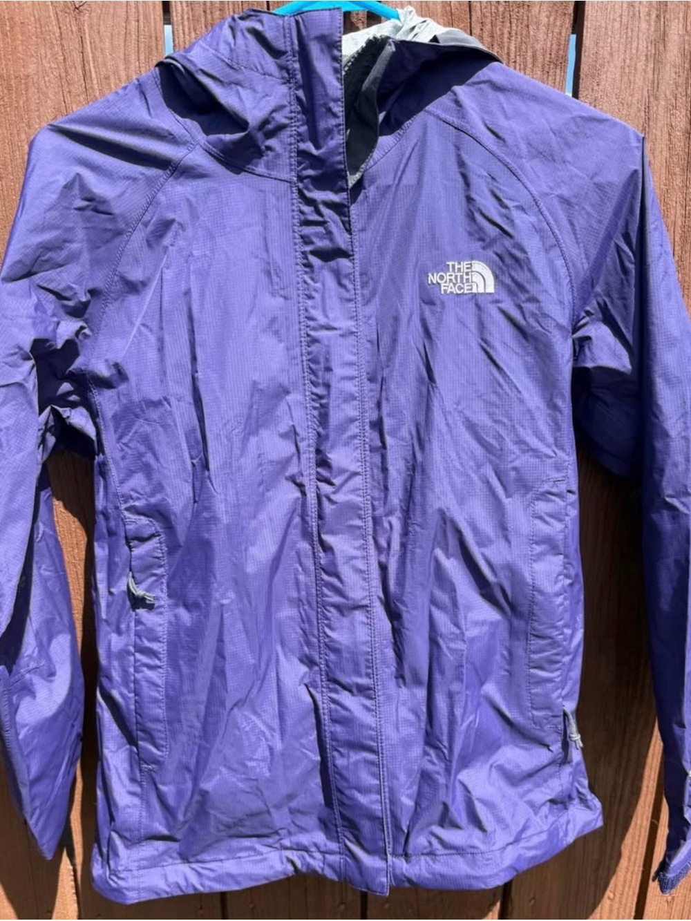 The North Face Jacket Women's XS Purple Hyvent DT Lightweight Nylon Hooded